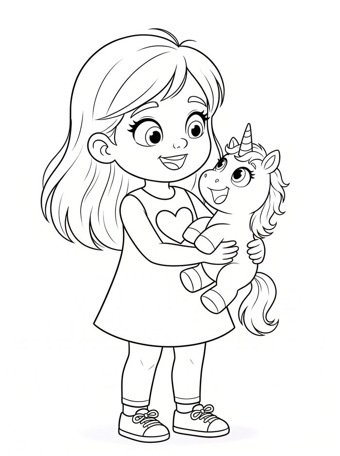 Story Scene 3 โ free printable coloring page