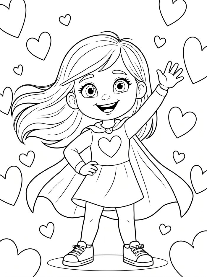 Story Scene 6 โ free printable coloring page
