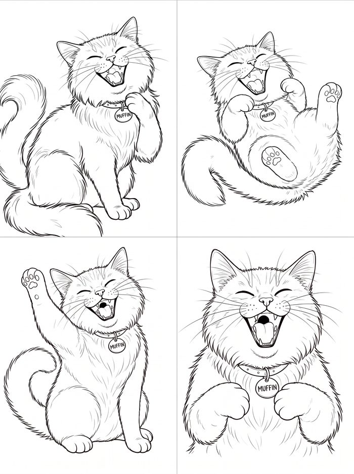 Story Scene 14 โ free printable coloring page