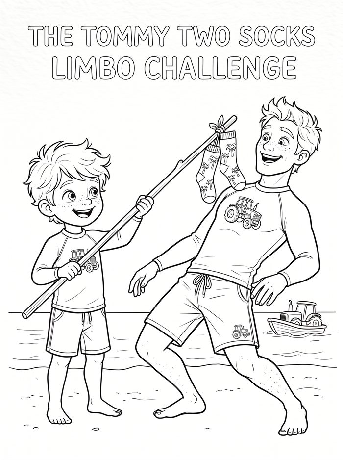 Story Scene 18 โ free printable coloring page