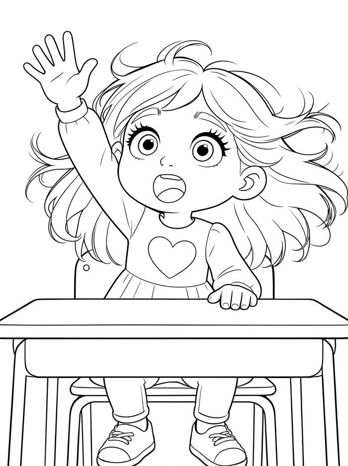 Story Scene 8 โ free printable coloring page