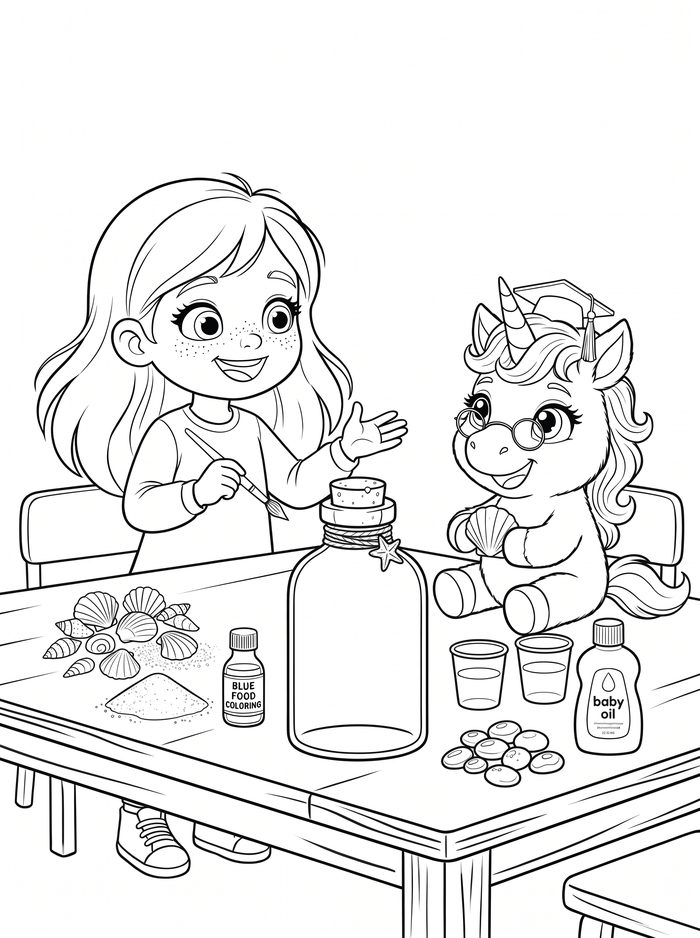 Story Scene 19 โ free printable coloring page