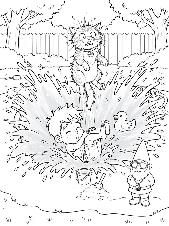 Story Scene 20 โ free printable coloring page