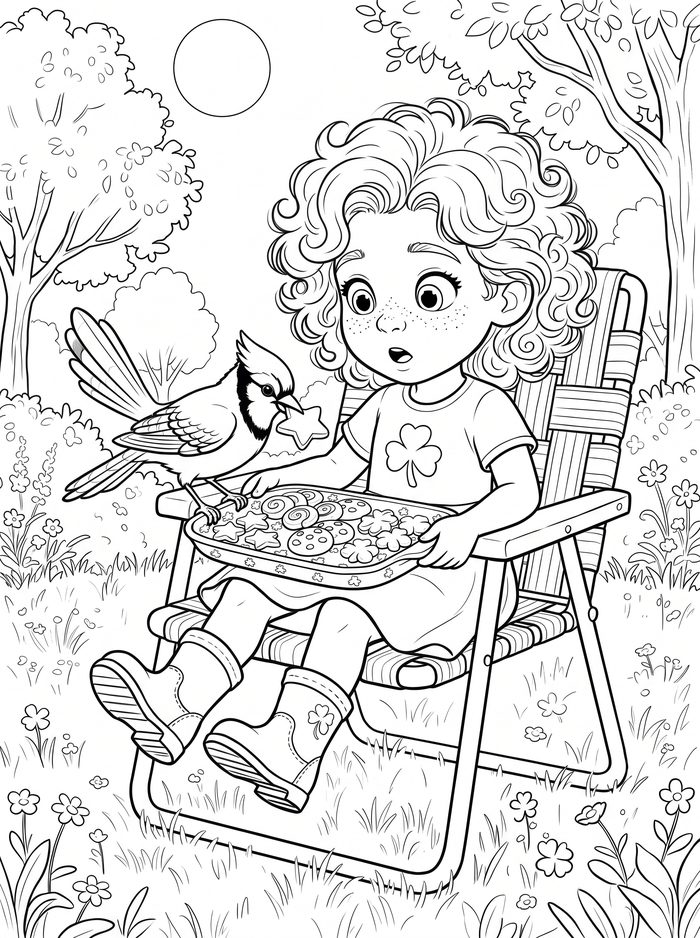 Story Scene 21 โ free printable coloring page