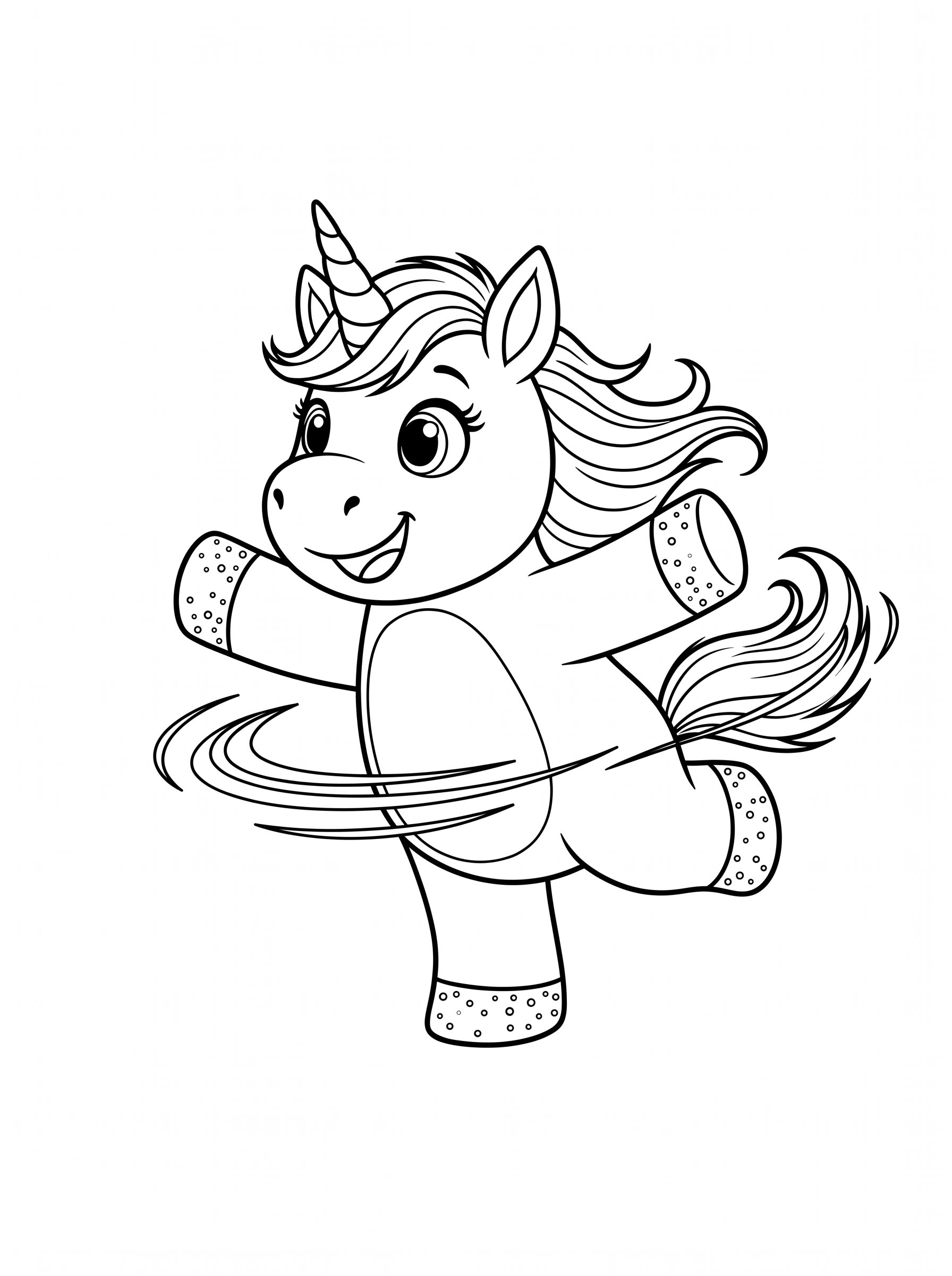 Sparkles Hula-Hooping